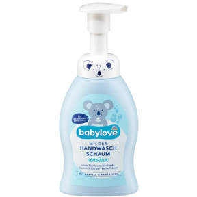 М’яка піна для миття рук Babylove Sensitive, 250 мл 